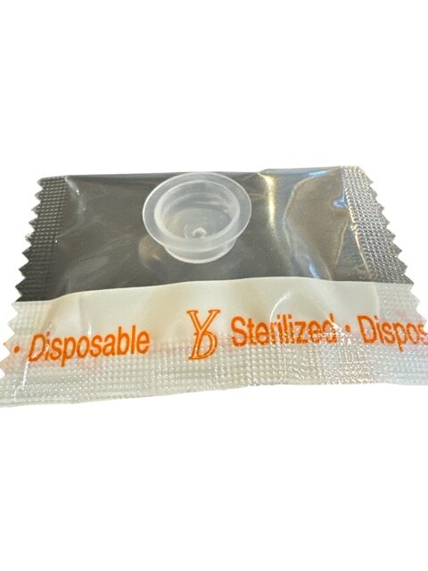 Ink cups, steriel en per stuk verpakt voor Powder Brows en pmu - 50 stuks