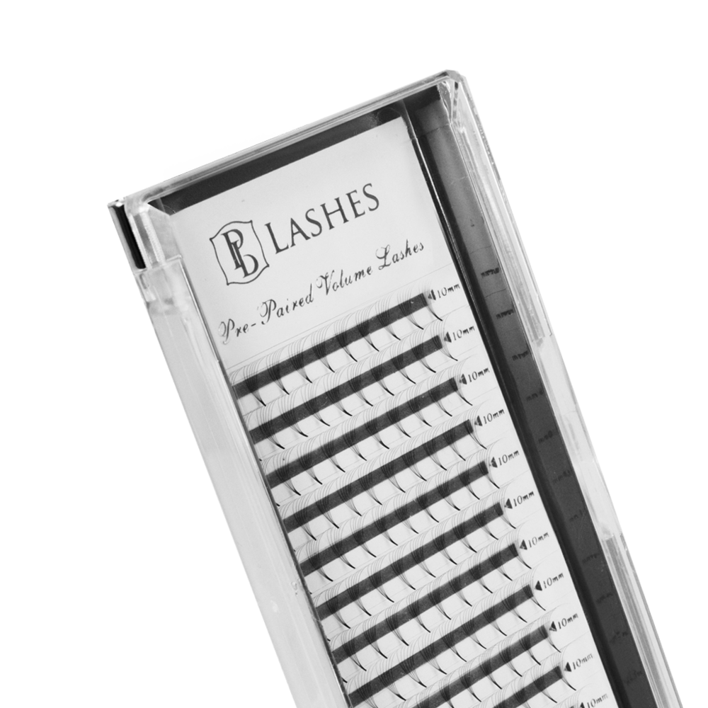 PB Lashes 5D Pre-Paired Volume Lashes (CC-Krul)