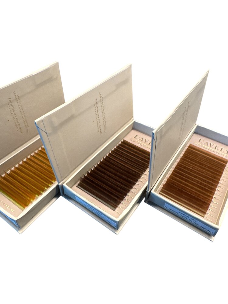 Brown L&#039;Avely Mink Lashes Classic Nudes Collection 