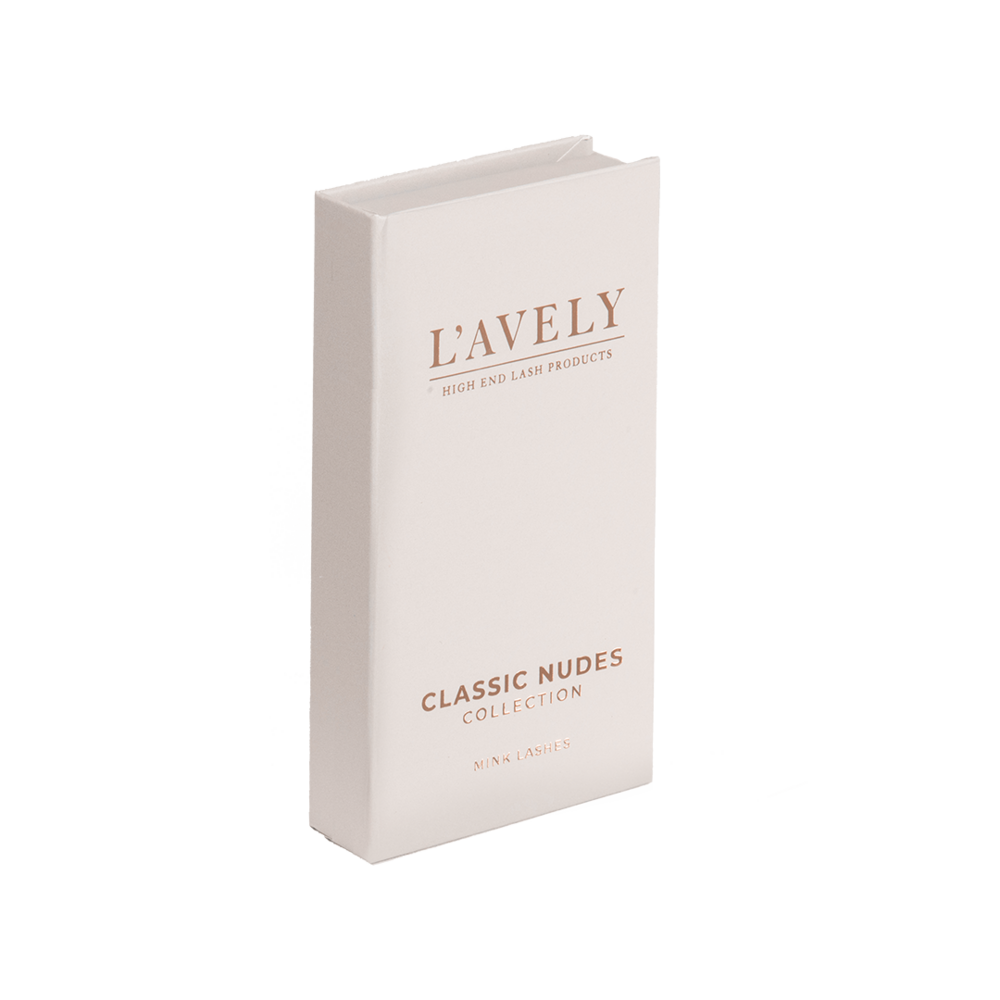L-krul L&#039;Avely Mink Lashes Classic Nudes Collection mix