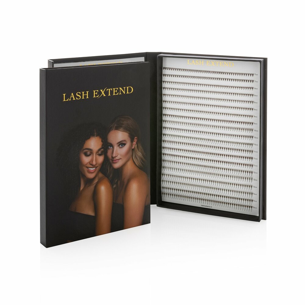XXL Box - Black Density Narrow Fans - 5D 0.07 | Lash eXtend 