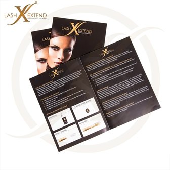 informatie brochure wimperextensions