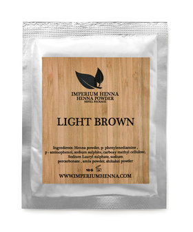 Light Brown Re-Fill Package 10g. (Imperium Henna)