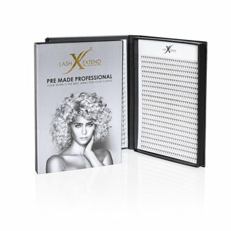 XXL Box - Premade Fans - 5D - D curl - 1 lengte | Lash eXtend