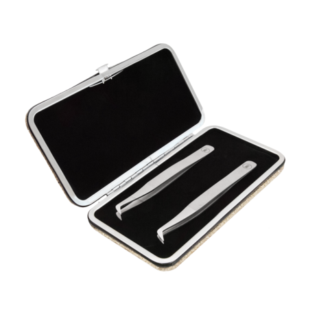 Glitter Tweezer Case Gold