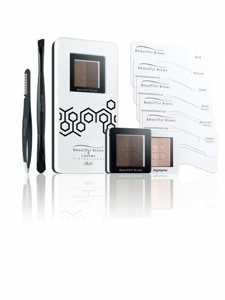 Beautiful Brows Duo Brow Kit dark brown/chocolate - Fab Brows