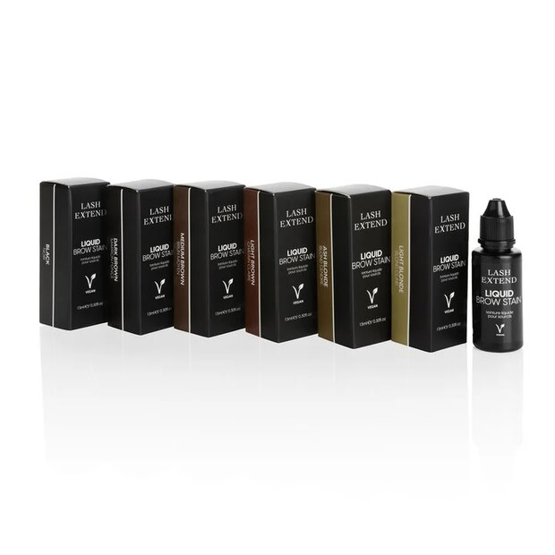 Liquid brow stain Lash eXtend - Hybride verf voor huid en wenkbrauwhaartjes