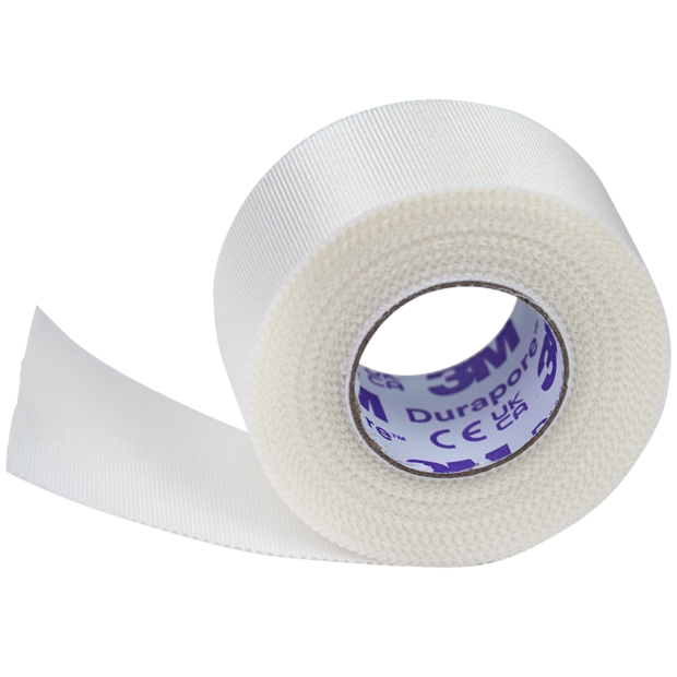 3M&trade; Durapore&trade; Chirurgische Hechtpleister, 2,5 cm x 9.1m