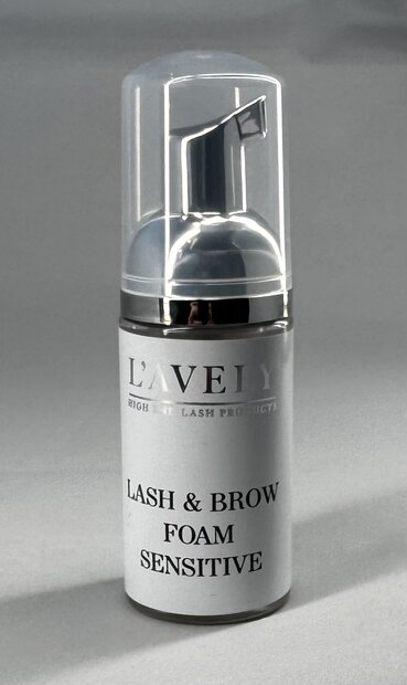 Lash &amp; brow foam sensitive mini L'Avely - 30 ml. 