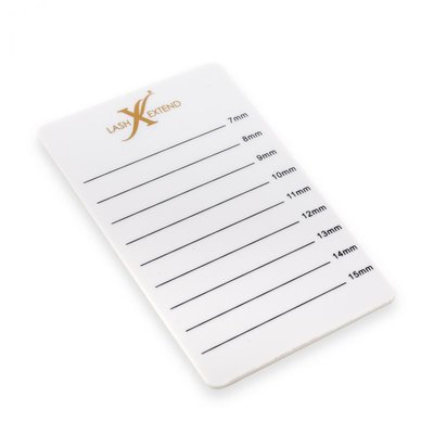 Lash Plate White