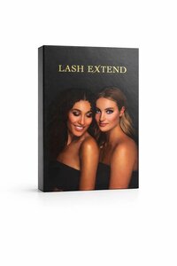 XL Box - Black Density Fans 5D - M krul - Lash eXtend